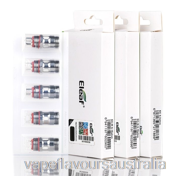 Vape Flavours Australia Eleaf EC Replacement Coils 0.15ohm EC TC-Ni Coils